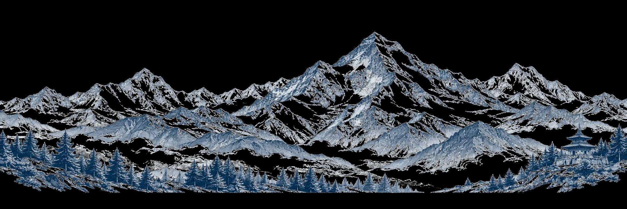 नेपालको हिमाल दृश्य